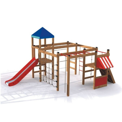 Spielanlage Gorilla für Spielplatz und Kindergarten