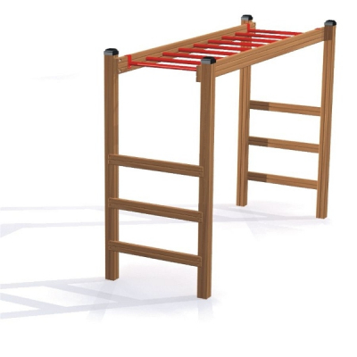 Klettergerüst horizontale Leiter 2 für Spielplatz und Kindergarten
