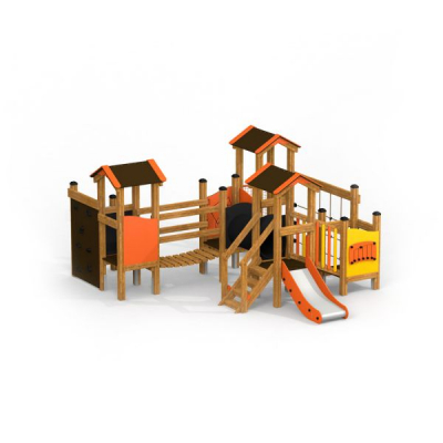Spielanlage Alpha für Spielplatz und Kindergarten