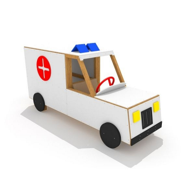 Krankenwagen für Spielplatz und Kindergarten