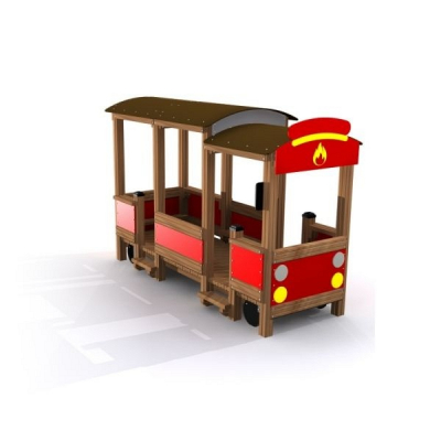Feuerwehrwagen für Spielplatz und Kindergarten
