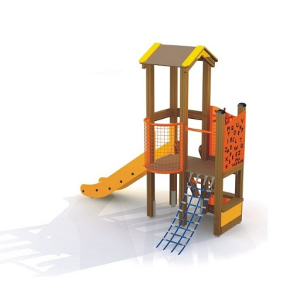 Spielturm Pixie für Spielplatz und Kindergarten