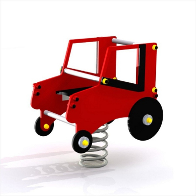 Federwippe Traktor für Spielplatz und Kindergarten
