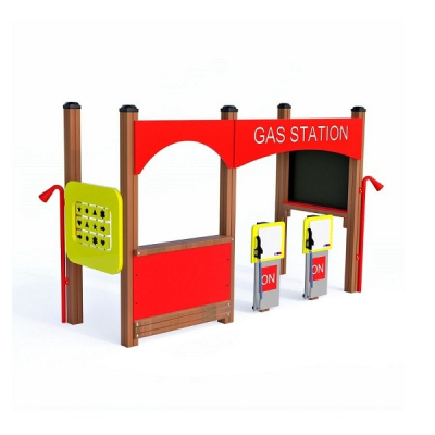 Tankstelle für Spielplatz und Kindergarten